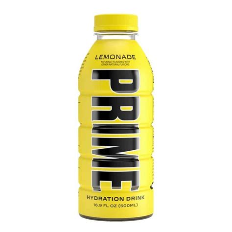 Prime Hydration USA By Logan Paul x KSI- Lemonade 500ml – Candy Mail UK