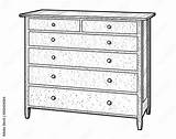 Dresser Sketch sketch template