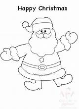 Coloring Christmas  sketch template