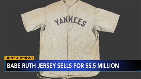 Babe Ruth Yankees jersey becomes most expensive piece of sports ...