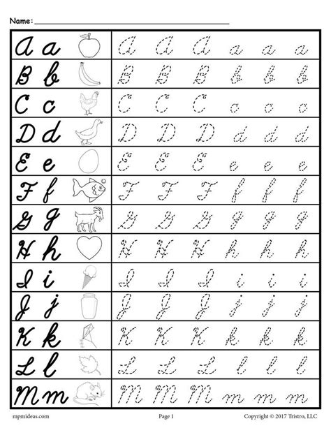 Capital And Lowercase Letters Tracing Worksheets - TracingLettersWorksheets.com