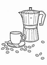 Coffee Coloring Pages Printable For Free Download sketch template