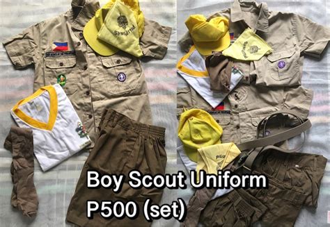 Boy Scout Uniform, Babies & Kids, Babies & Kids Fashion on Carousell