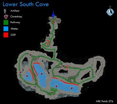 Ark Island Swamp Cave Map