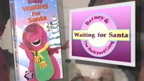 Barney: Waiting For Santa (1990) - VHS Preview - YouTube