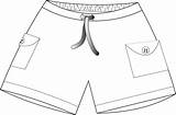 Shorts Coloring Pages Template Sketch Page sketch template
