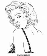 Marilyn Monroe Coloring Sheets sketch template