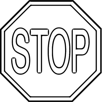 Free Stop Sign Template Printable, Download Free Stop Sign Template Printable png images, Free ...