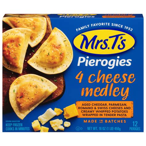 Save on Mrs. T's Pierogies 4 Cheese Medley - 12 ct Frozen Order Online ...