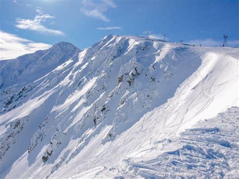 Peak Chopok In The Ski Resort Jasna - Slovakia Stock Image - Image of chopok, climbing: 12532007