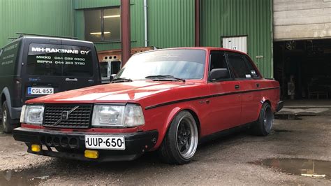 Volvo 240 Turbo First start - YouTube