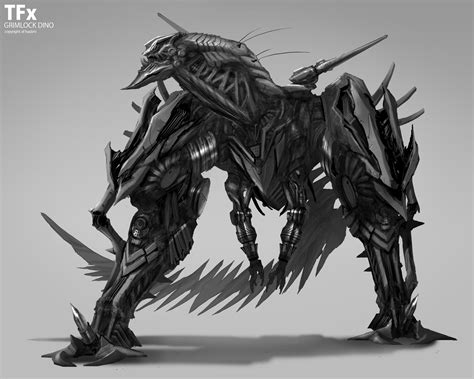 Dinobots Transformers 4 Concept Art