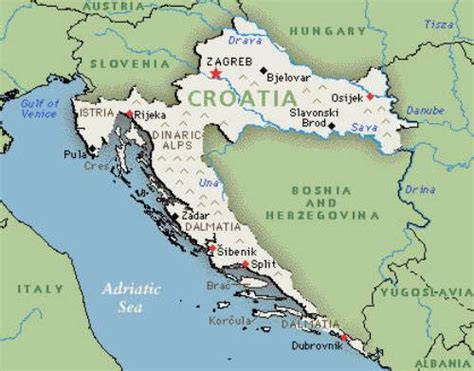 Smiljan Croatia Map