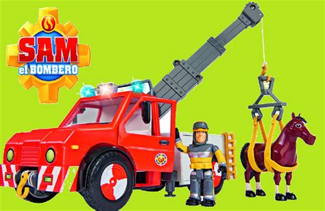 Sam El Bombero Juguetes: Sam el bombero juguetes "Mike's Van" "Grúa de ...