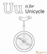 Printable Coloring Pages Unicycle sketch template