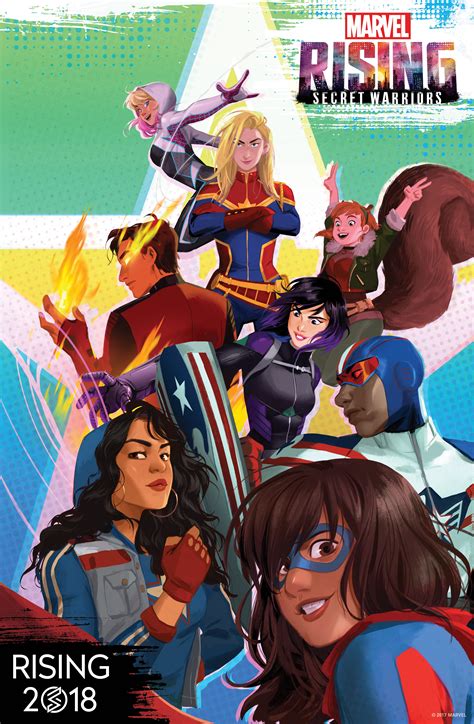 Marvel to Launch New Animated Franchise Marvel Rising: Secret Warriors ...