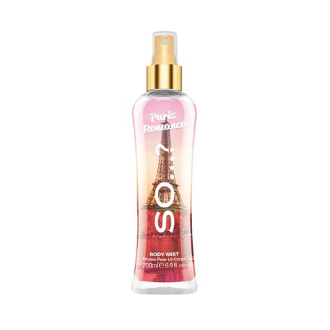 So…? Paris Romance Mist 200ml | Body Mist | So...? Fragrance