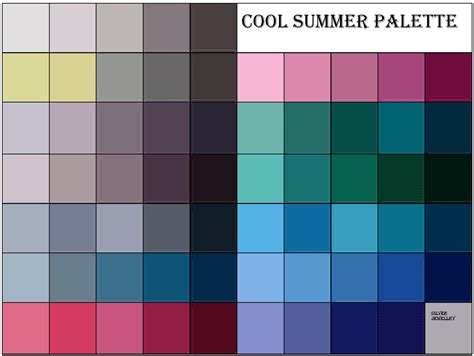 Diary of a Colour Addict: Graceful Cool Summer | Cool summer palette, Soft summer color palette ...