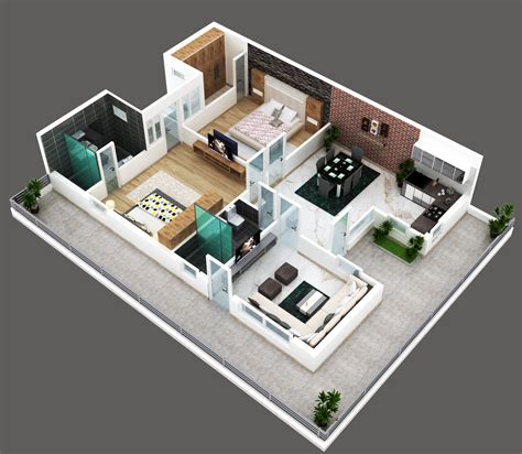 Floor Plan 3D Model Free - floorplans.click