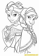Free Printable Elsa And Anna Coloring Pages – Bilarasa sketch template