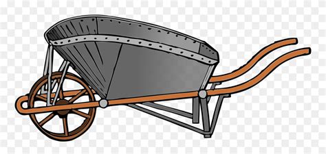 Bicycle Accessory,wheel,chariot - Clipart Black Barrow - Png Download ...