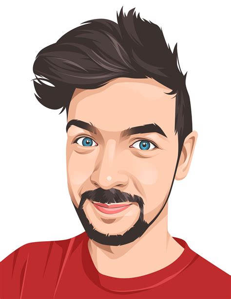 Umair_786: I will draw realistic vector cartoon portrait logo for $20 on fiverr.com | Vector ...