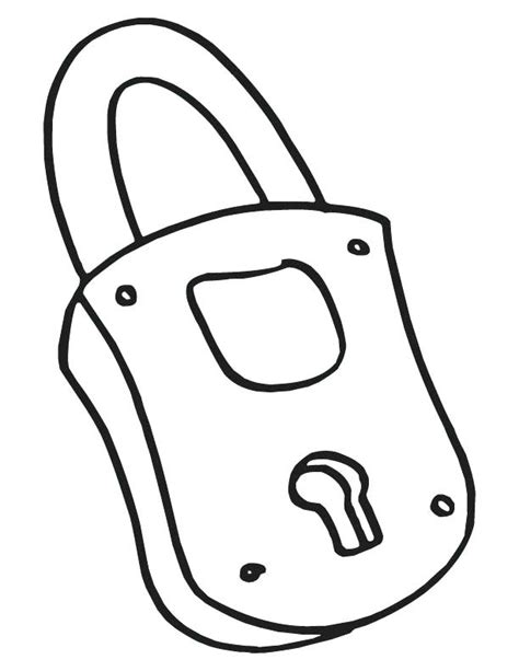 Padlock Drawing at GetDrawings | Free download