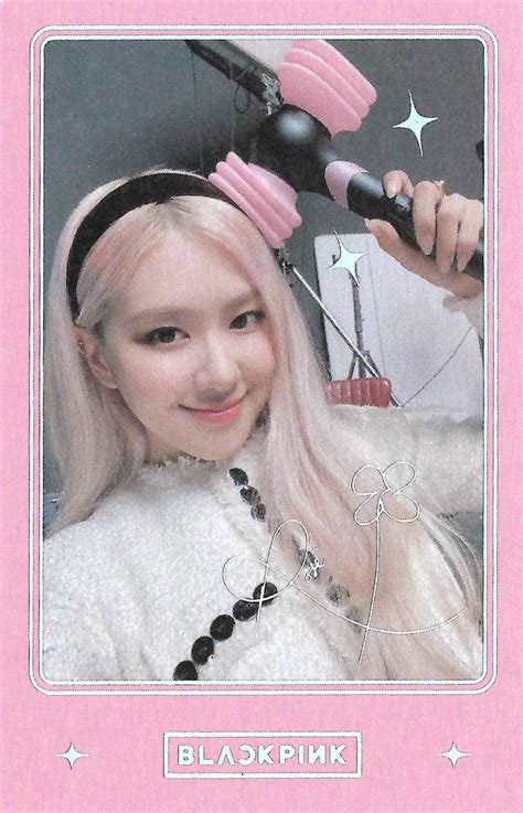 Pretty Blackpink Photocard Lightstick You Must Read - Blackpink Collections