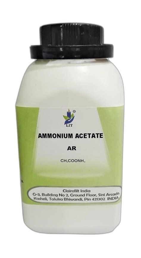 Ammonium Acetate at Rs 1240/kg | Ammonium Acetate in Thane | ID: 27575725788