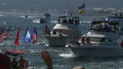 Pro-Trump boaters hold final San Diego Bay parade before Election Day | Fox News