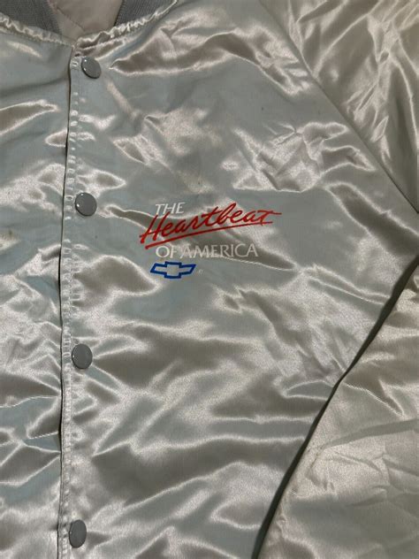 Vintage Chevrolet Jacket Chevy Heartbeat of America S… - Gem