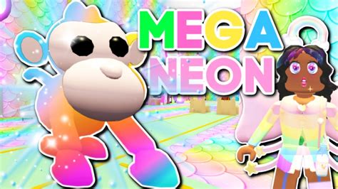 This is the BEST Mega Neon Albino Monkey Pet EVER! (Adopt Me) - YouTube