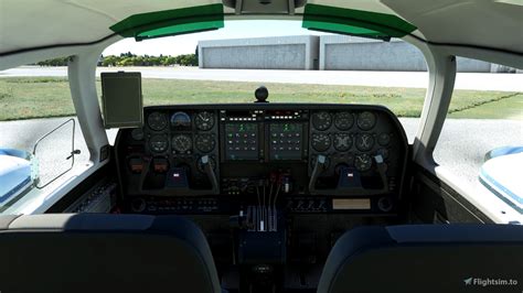 Milviz Cessna 310R - Grey Interior with Black Tablet » Microsoft Flight Simulator