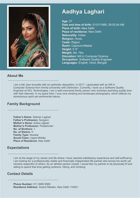 Marriage Biodata Template Doc Marriage Biodata Format Doc Marriage Cv | Porn Sex Picture