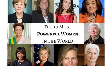 The 10 Most Powerful Women In The World