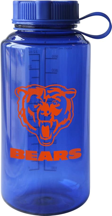 Amazon.com : NFL Chicago Bears Cap Water Bottle, 32-Ounce : Clothing