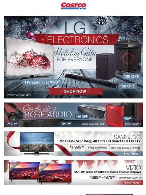 Costco: Tech the Halls With Big Savings On Name Brand Electronics! | Milled