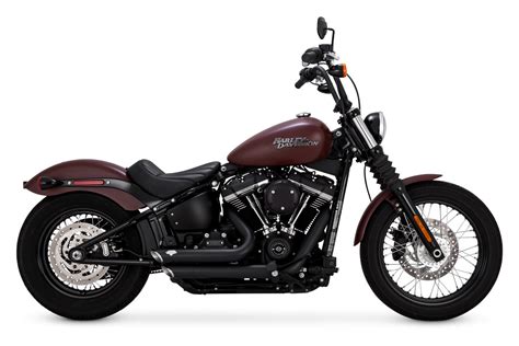 Vance & Hines Shortshots Staggered Exhaust For Harley Softail 2018-2024 ...