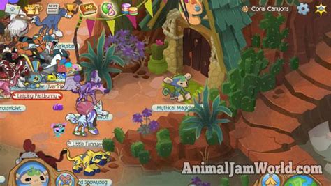 Coral Canyons Secrets & Guide - Animal Jam - Animal Jam World