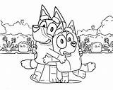 Bluey And Bingo Coloring Page 893  Coloringlivecom sketch template