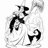 Wicked Witch Coloring Page At GetDrawings  Free Download sketch template