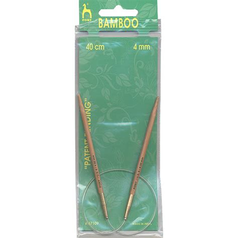 Bamboo Circular Needles - 40cm | Trendy Trims