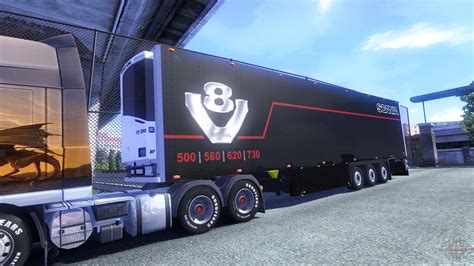 Euro Truck Simulator 2 trailers - download ETS 2 trailer mods