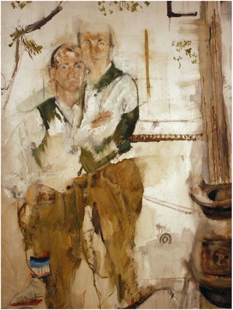 Larry Rivers: Double Portrait of Frank O’Hara 1956 | Art, Painting, Pop art