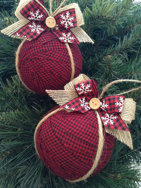 Country Christmas Tree Ornaments