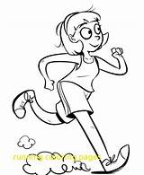 Children Running Coloring Pages At GetColoringscom  Free Printable sketch template