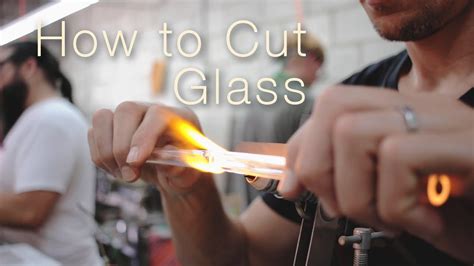 How To Cut Glass - by Purr - YouTube