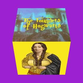 The Founders of Hogwarts 3D - Harry Potter Fan Art (45242083) - Fanpop