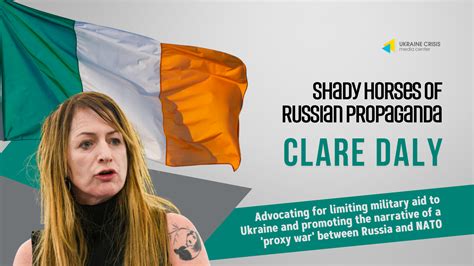 Clare Daly - The Kremlin's Shady Horse (mouthpiece): An advocate for ...