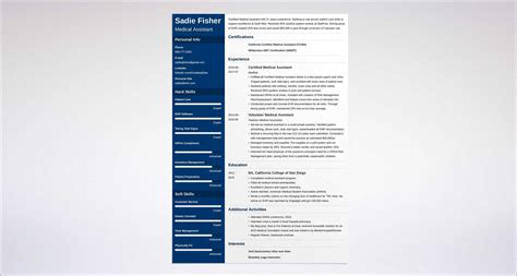 Sample Medical Support Assistant Resume - Resume Example Gallery